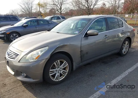 2013 Infiniti G37X из США, поврежденный, VIN JN1CV6AR0DM353757